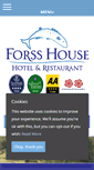 Mobile Screenshot of forsshousehotel.co.uk